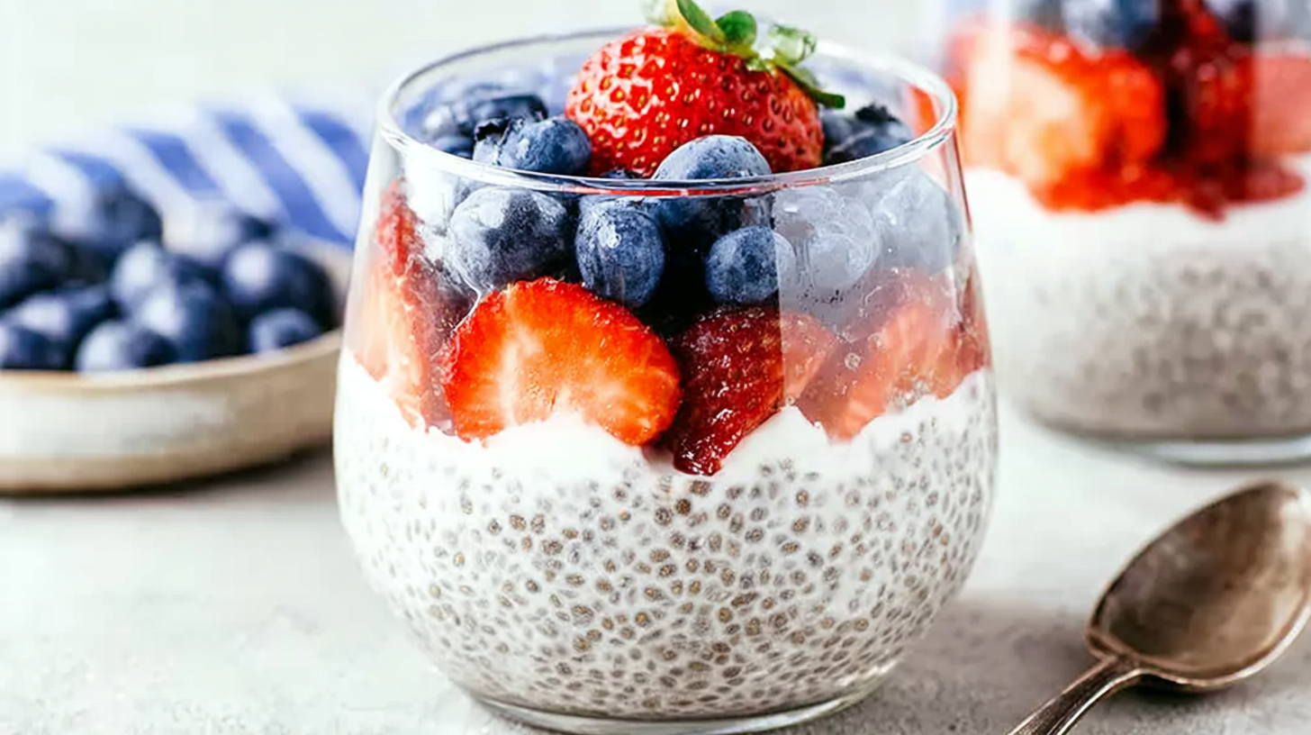 Collageen chia pudding
