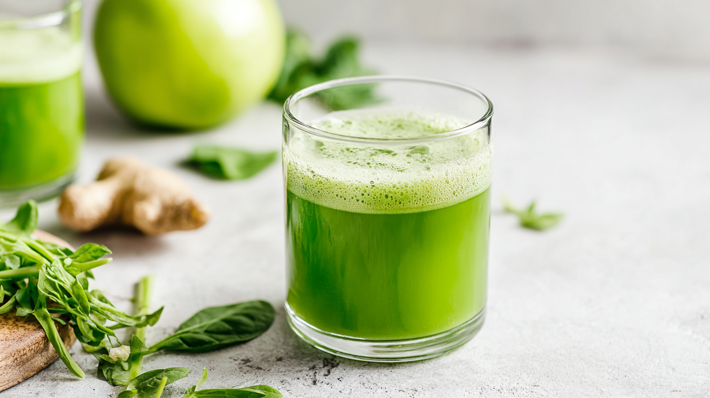 Glowing Green Juice