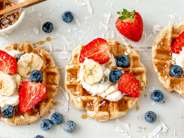 Glutenvrije vanillewafels met Collageen