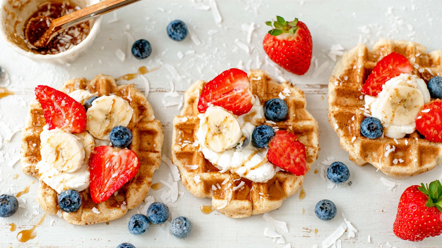 Glutenvrije vanillewafels met Collageen