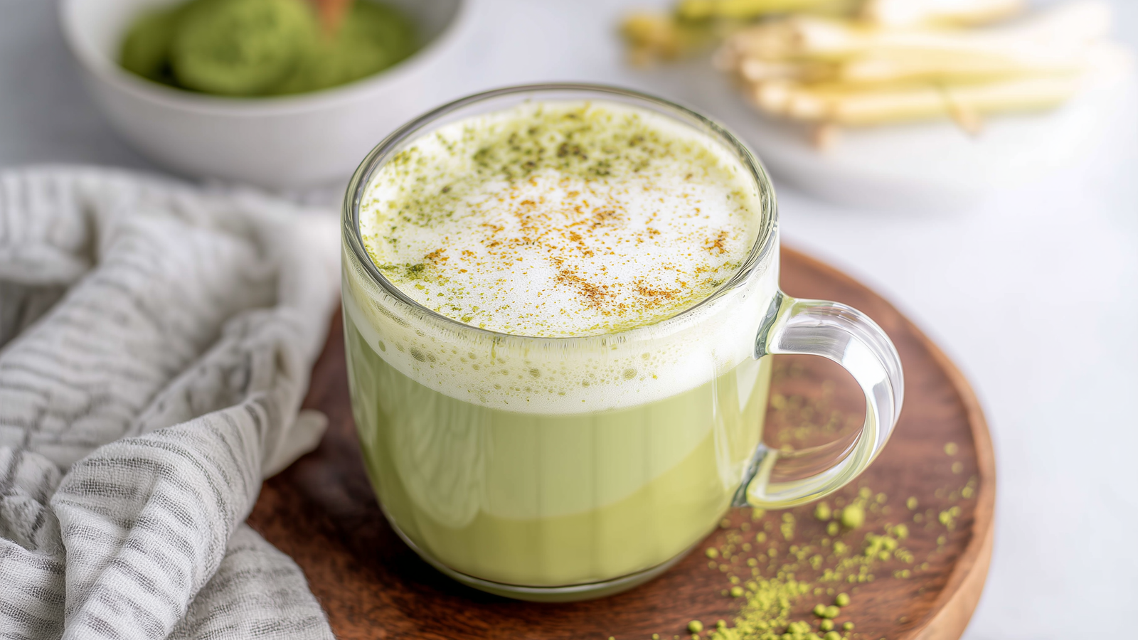 Matcha Collageen Latte